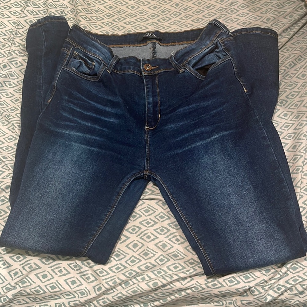 Wax Jeans LA Blue Skinny Jeans Size 13